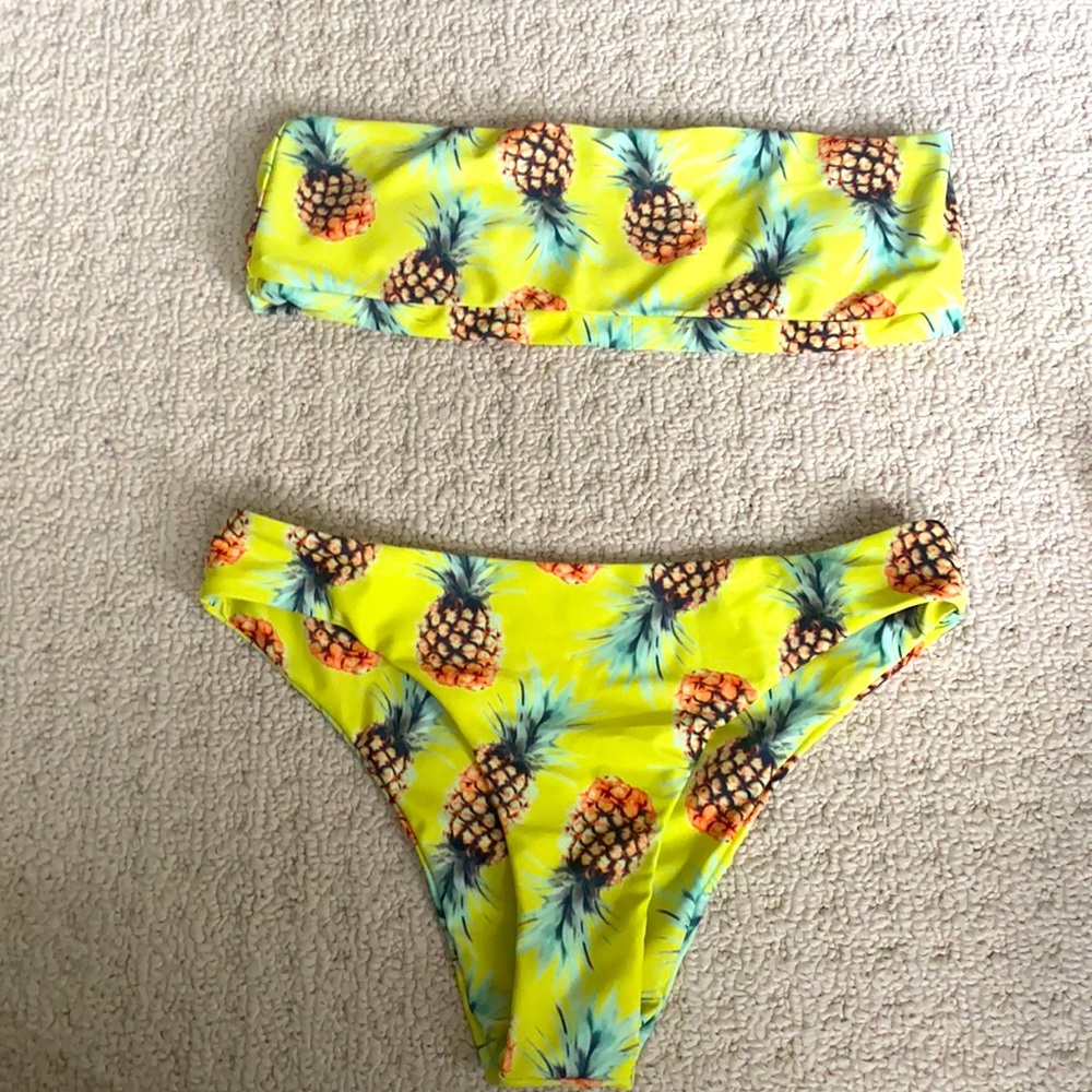 Pineapple bikini!